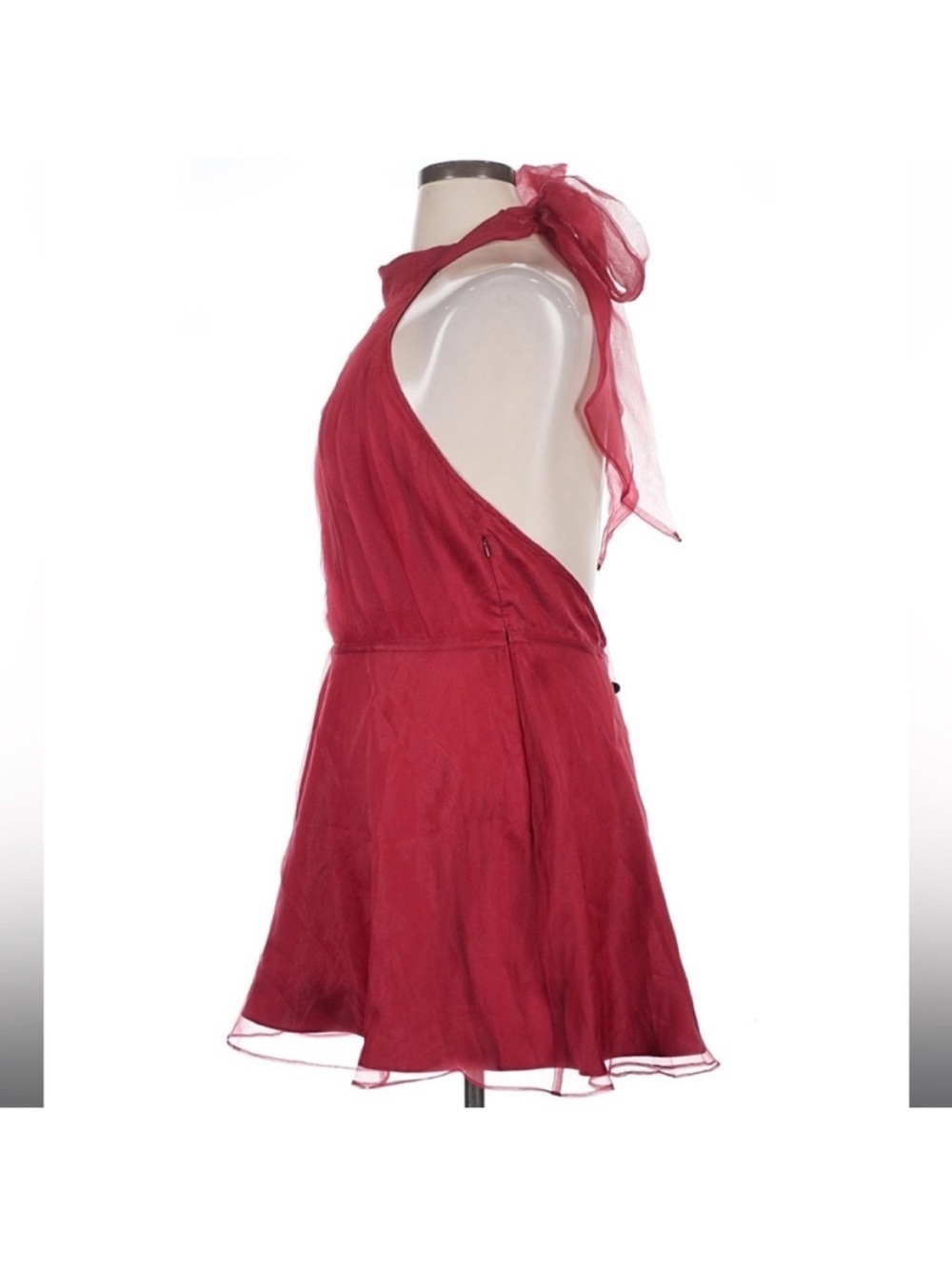 Lovers & Friends Heartbreaker Red Tulle Mini Dress Women’s XL - Picture 6 of 8